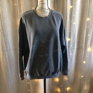 skater skeletons sweatshirt